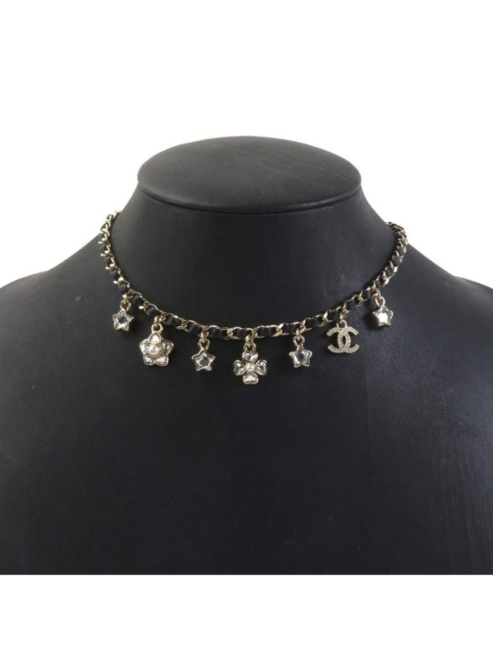 Chanel Necklace Choker Gold